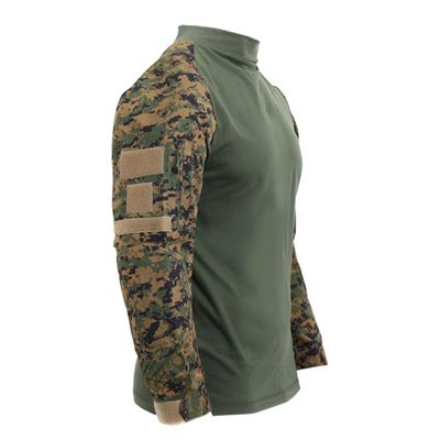 Chemise tactique AIRSOFT COMBAT DIGITAL WOODLAND