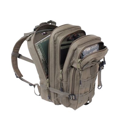 Sac à dos TACTICANVAS GO PACK en toile VERT ROTHCO 45040R 2