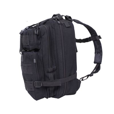 Sac à dos TACTICANVAS GO PACK en toile NOIR ROTHCO 45050 3