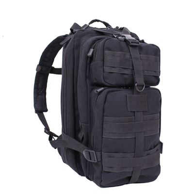 Sac à dos TACTICANVAS GO PACK en toile NOIR