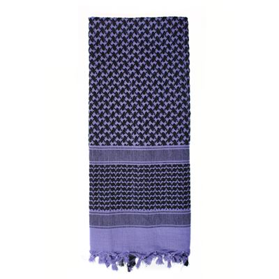 Foulard SHEMAGH léger VIOLET 105 x 105 cm