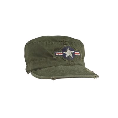 Casquette VINTAGE FATIGUE AIR CORP VERTE
