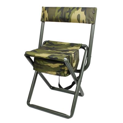 Chaise pliante avec sac QUIET CAMO WOODLAND