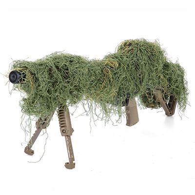 Franges de camouflage RIFLE COVER pour arme longue LEAF VERT