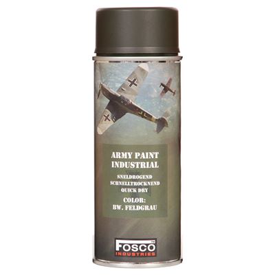 Peinture ARMY en spray 400 ml RAL 6006 BW GRIS FELDGRAU