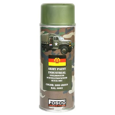 Peinture ARMY en spray 400 ml RAL 6003 VERT DDR