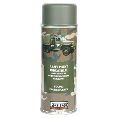 Peinture ARMY en spray 400 ml VERT ANGLAIS