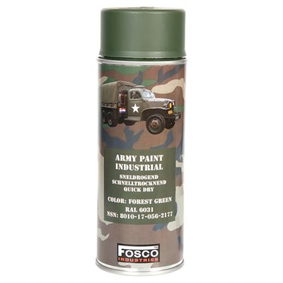 Peinture ARMY en spray 400 ml VERT FOREST