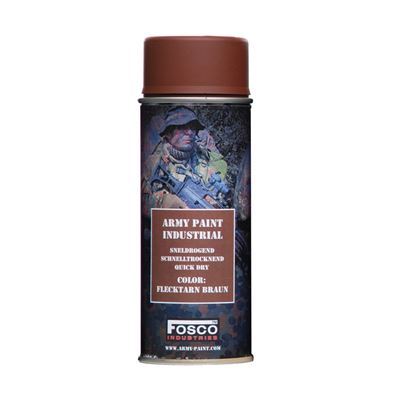 Peinture ARMY en spray 400 ml FLECKTARN MARRON