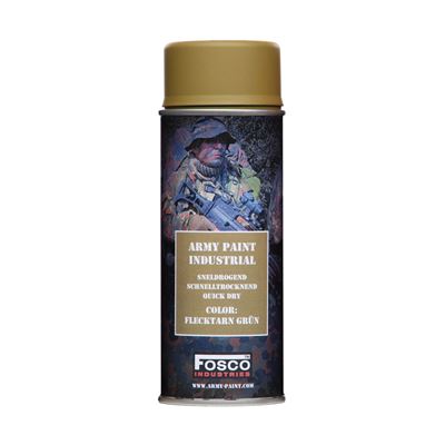 Peinture ARMY en spray 400 ml FLECKTARN VERTE