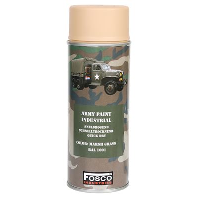Peinture ARMY en spray 400 ml RAL 1001 BEIGE
