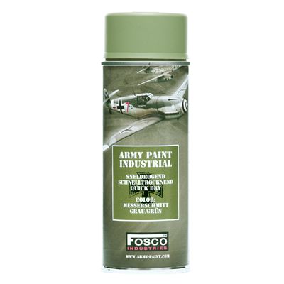 Peinture ARMY en spray 400 ml MESSERSCHMITT GRIS/VERT