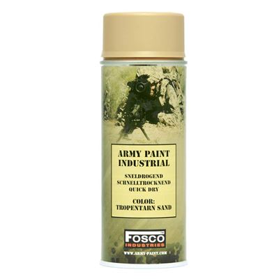Peinture ARMY en spray 400 ml TROPENTARN SAND