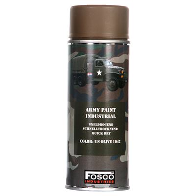 Peinture ARMY en spray 400 ml US OLIVE 1942