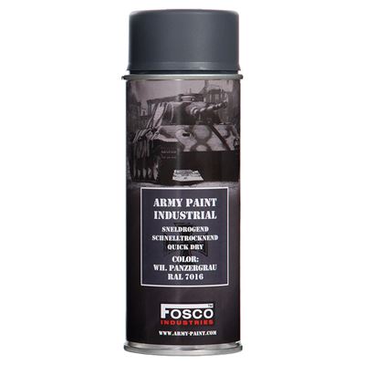 Peinture ARMY en spray 400 ml RAL 7016 WH PANZERGRAU