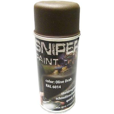 Peinture ARMY en spray 150 ml RAL 6014 / VERT - OLIVE DRAB
