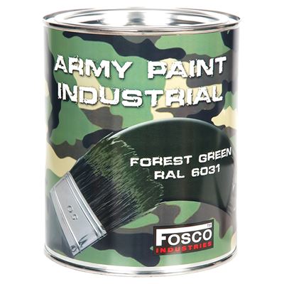 Peinture ARMY 1 l RAL 6031 VERT FOREST