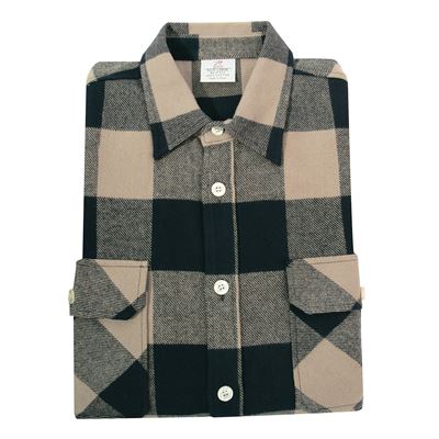 Chemise de bûcheron FLANNEL à carreaux COYOTE BROWN ROTHCO 47380 2