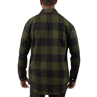 Chemise de bûcheron FLANNEL à carreaux OLIVE DRAB ROTHCO 47385 5