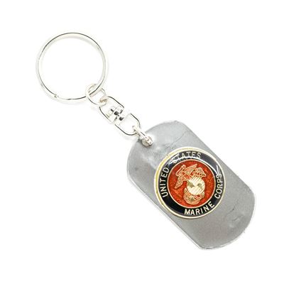 Porte-clés MARINES ARGENT