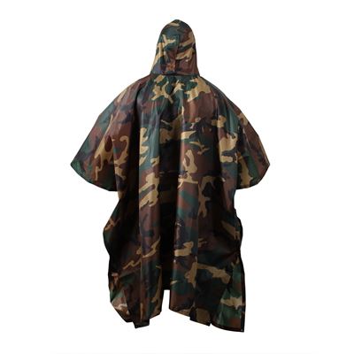 Poncho US rip-stop 140 x 225 cm WOODLAND ROTHCO 4858 2