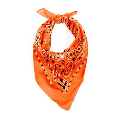 Foulard 55 x 55 cm TRAINMEN ORANGE ROTHCO 4948 2