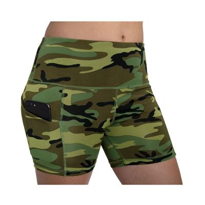 Short femme WORKOUT élastique WOODLAND ROTHCO 4980 2