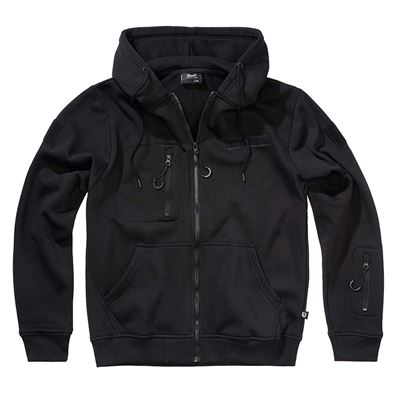 Sweat-shirt tactique à capuche et fermeture éclair Tactical Sweat Jacket NOIR