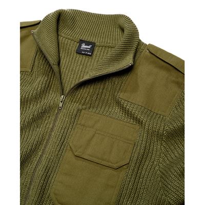 Pull BW CARDIGAN VERT BRANDIT 5039-15001 2