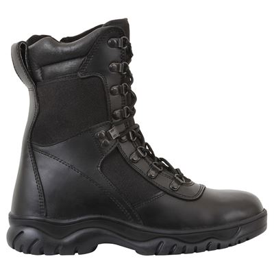 Bottes tactiques ZIP FORCED ENTRY 8'' NOIRES ROTHCO 5053 2