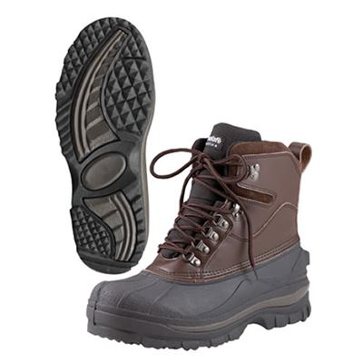 Chaussures d'hiver HIKING MARRON-NOIR