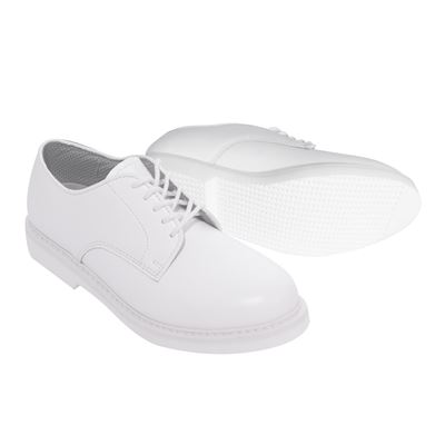Chaussures basses pour uniforme OXFORD BLANC