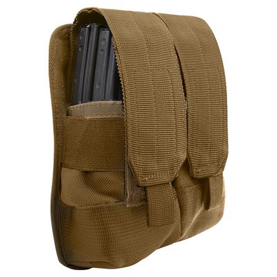 Étui universel MOLLE pour deux chargeurs COYOTE