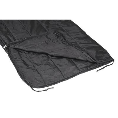Sac de couchage couverture insert WOOBIE 3 en 1 NOIR