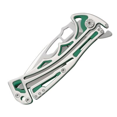 Couteau pliant NIRK™ TIGHE lame lisse VERT CRKT 5241 3