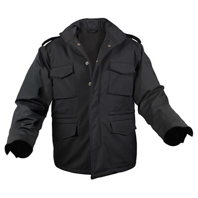 Veste US M65 SOFTSHELL NOIRE