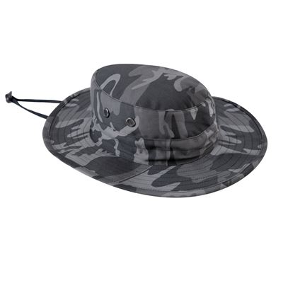Chapeau MILITARY ajustable BLACK CAMO