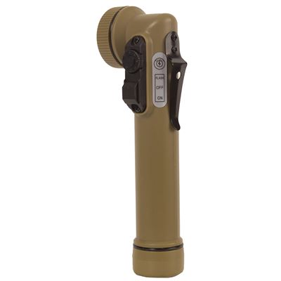 Lampe torche BRIT TYPE « pipe » 6 LED COYOTE BROWN ROTHCO 52820 2