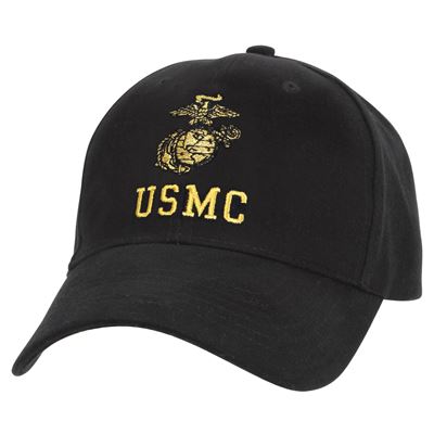 Casquette USMC baseball NOIRE