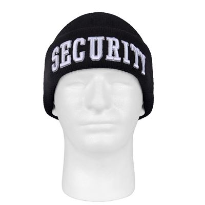 Bonnet tricoté DELUXE 3D SECURITY NOIR
