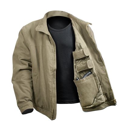Veste 3 SEASON avec poches intérieures KHAKI ROTHCO 5385KHA 2