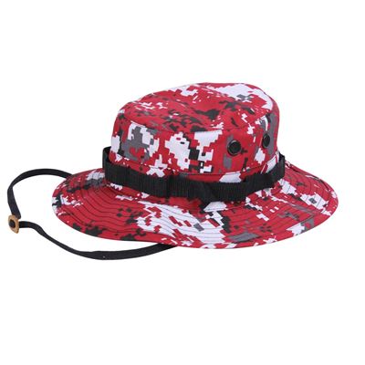 Chapeau BOONIE DIGITAL ROUGE
