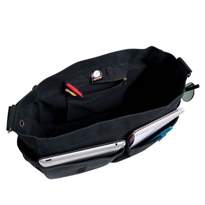 Sac DISTRESSED US drapeau en toile NOIR ROTHCO 5418 2