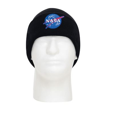 Bonnet tricoté NASA Deluxe NOIR