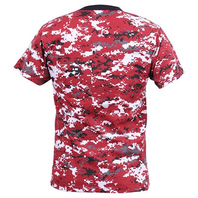 T-shirt DIGITAL RED CAMO ROTHCO 5434 3