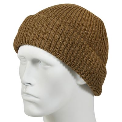 Bonnet tricoté AKRYL US COYOTE BROWN