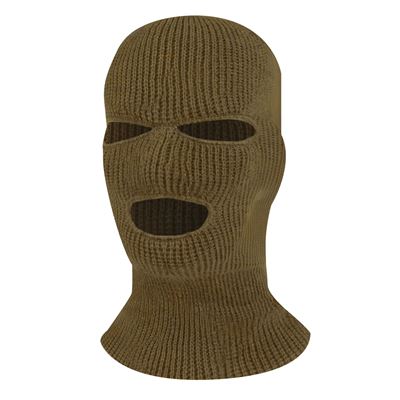Cagoule à 3 ouvertures tricotée US COYOTE BROWN ROTHCO 5439 4
