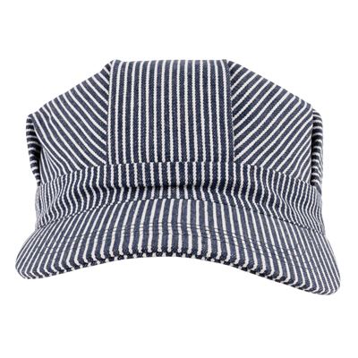 Casquette ENGINEER BLANCHE À BANDES BLEUES ROTHCO 5448 3