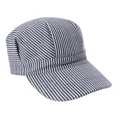 Casquette ENGINEER BLANCHE À BANDES BLEUES ROTHCO 5448 2