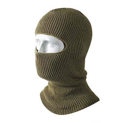 Cagoule tricotée avec ouverture US OLIV